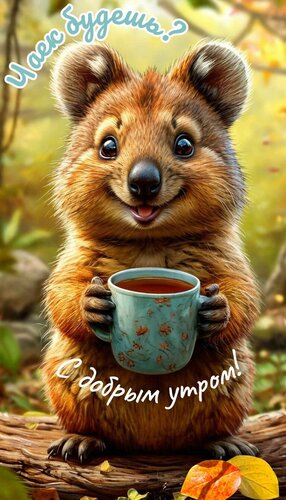 Открытка доброе утро