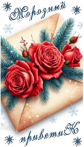 Открытка Приветик