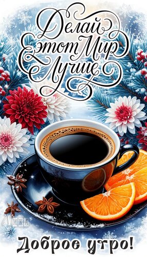 Открытка Доброе утро