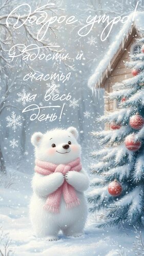 Открытка Доброе утро. Радости и счастья на весь день