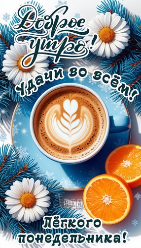 Открытка Понедельник