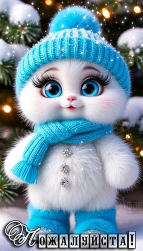 Открытка Пожалуйста