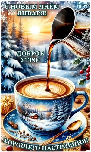 Открытка ДОБРОЕ УТРО!