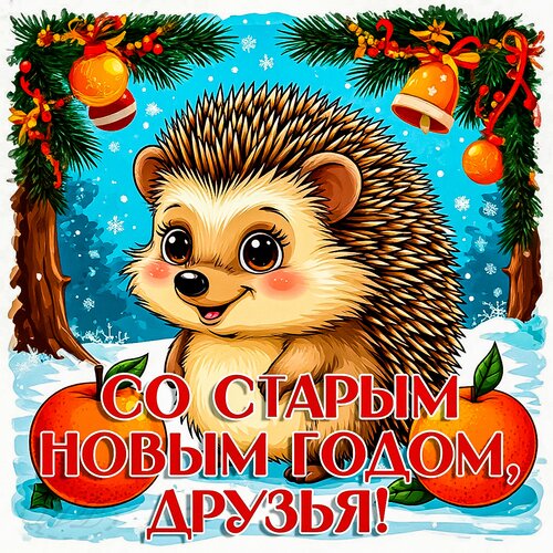 Открытка Со старым Новым Годом!
