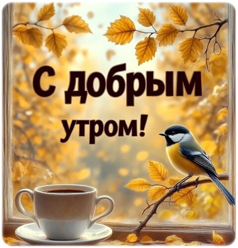 Открытка Доброе утро!