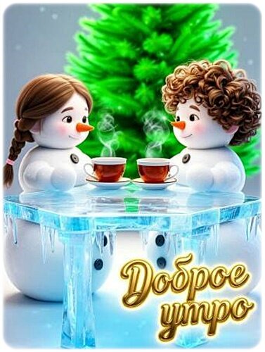 Открытка ДОБРОЕ УТРО!