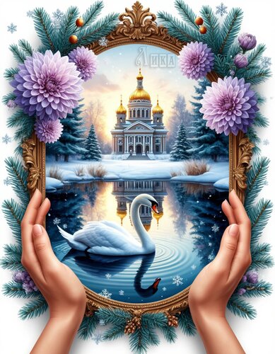 Открытка Религия