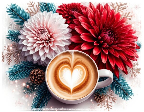 Открытка Кофе