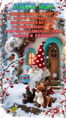 Открытка Доброе утро.