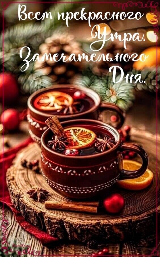 Открытка Всем прекрасного утра. Замечательного дня