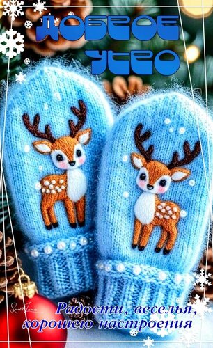 Открытка Доброе утро. Радости, веселья, хорошего настроения