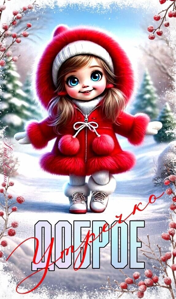 Открытка Доброе утречко