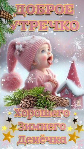 Открытка доброе утречко