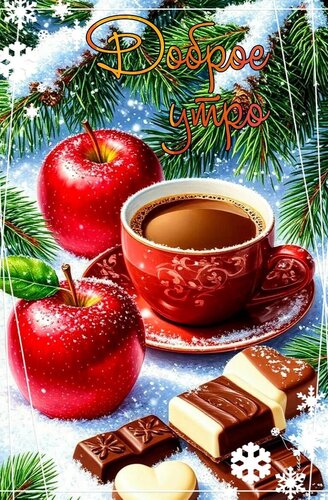 Открытка Доброе утро