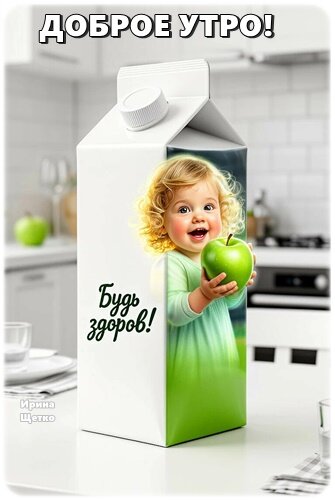Открытка ДОБРОЕ УТРО!