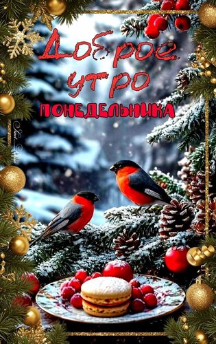 Открытка Доброе утро понедельника