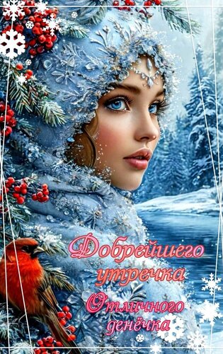 Открытка Добрейшего утречка. Отличного денёчка