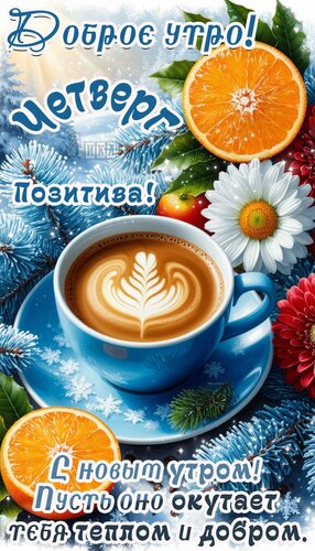 Открытка Четверг