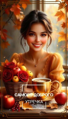 Открытка Самого доброго утречка