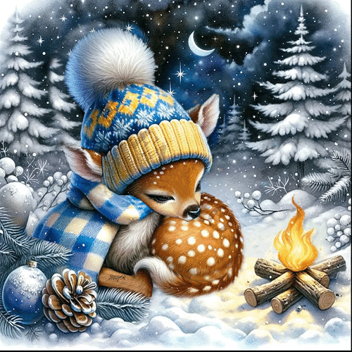 Анимированная открытка Спокойной ночи!