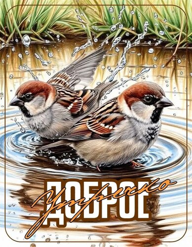 Открытка Доброе утречко