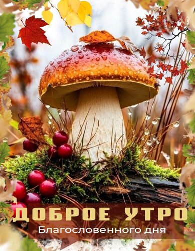 Открытка Доброе утро. Благословенного дня.