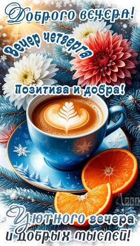 Открытка Четверг