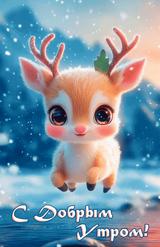 Анимированная открытка С Добрым утром!