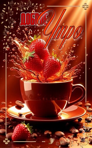 Открытка Доброе утро