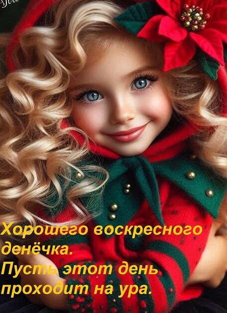 Открытка Хорошего воскресного денёчка. Пусть этот день проходит на ура.