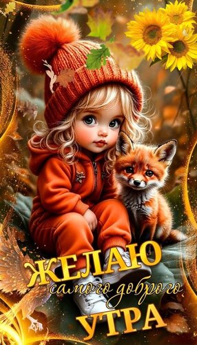 Открытка Желаю доброго утра