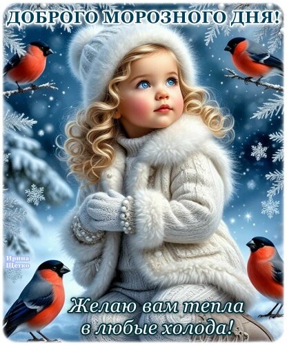 Открытка ДОБРОГО МОРОЗНОГО ДНЯ!