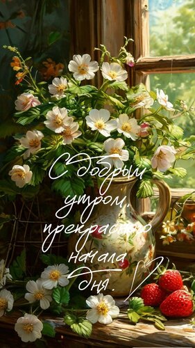 Открытка С добрым утром, прекрасного начала дня