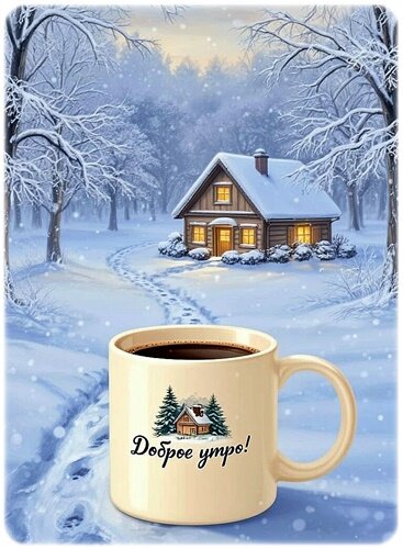 Открытка ДОБРОЕ УТРО!