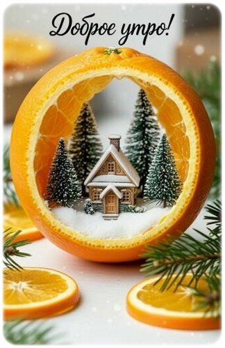 Открытка ДОБРОЕ УТРО!