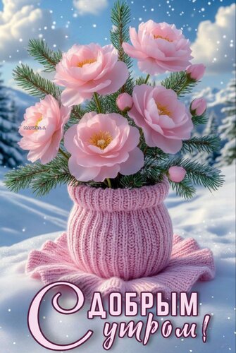 Открытка С ДОБРЫМ УТРОМ!