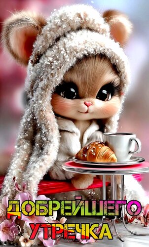 Открытка Добрейшего утречка