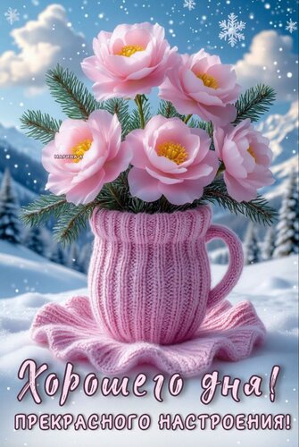 Открытка ХОРОШЕГО ДНЯ! ПРЕКРАСНОГО НАСТРОЕНИЯ!