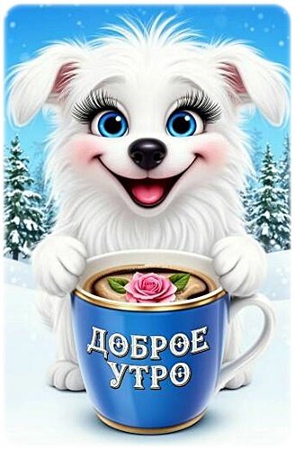 Открытка Доброе утро!