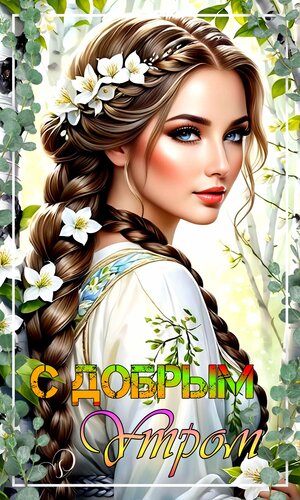Открытка С добрым утром