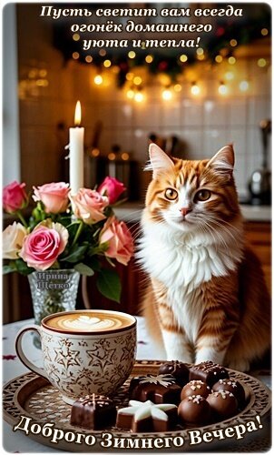 Открытка Добрый вечер!