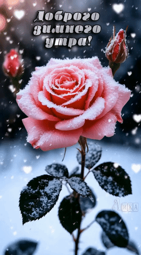 Анимированная открытка Доброе утро