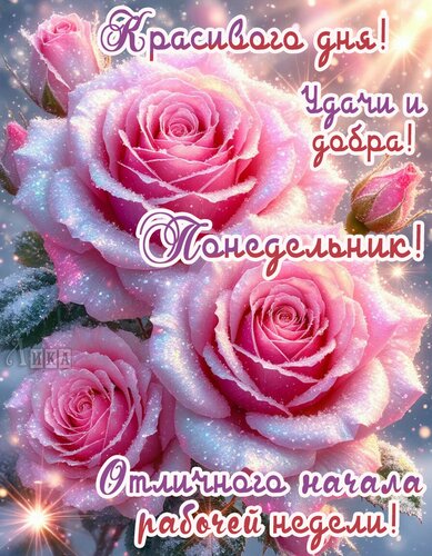 Открытка Понедельник