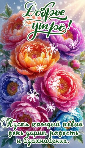 Открытка Доброе утро