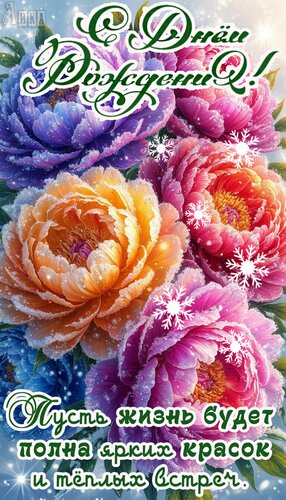 Открытка С Днём Рождения!
