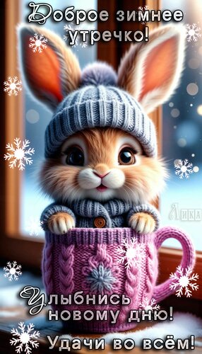 Открытка Доброе утро