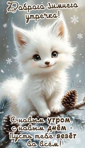 Открытка Доброе утро