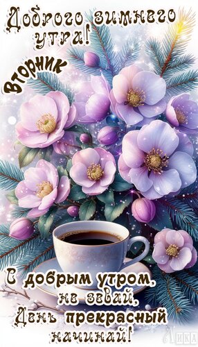 Открытка Вторник