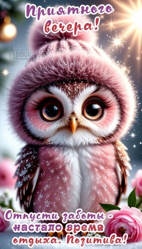 Открытка Добрый вечер!