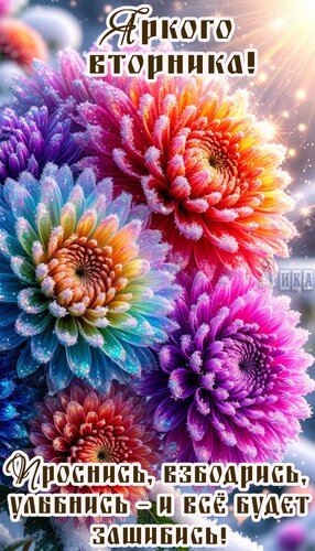 Открытка Вторник